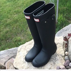 Hunter rain boots